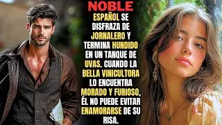 Ella no sabía que el HOMBRE GUAPO que salió cubierto de VINO era el VISCONDE dueño de las viñas.