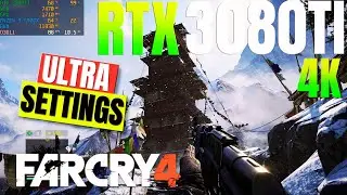 Far Cry 4 ULTRA RTX 3080TI |4K Benchmark| PC Gameplay