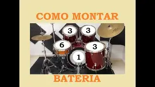 Como montar la batería acústica