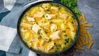 Vegan Chicken Noodle Soup