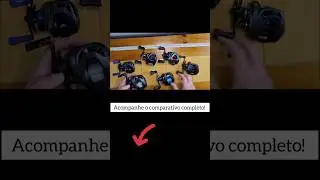 Comparativo Carretilhas Seasir: Zero-vx VS Vortex VS Mansory.