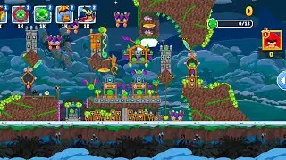 Level 1-2 &ndash; Angry Birds Friends No Power-Up Challenge (T-1689) | 3 Stars Gameplay &ndash; Jan 26