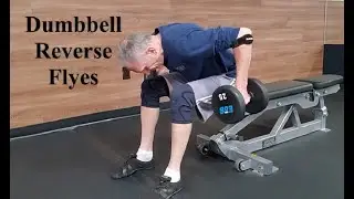 Обратные разведения гантелей