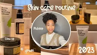 My Korean Skin Care Routine 2023 | Makeup routine | + GRWM |
