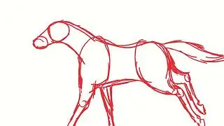 Running Horse Animation Test