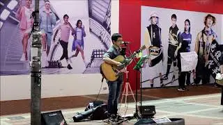 Emma Cheng+Homan Mok《人來人往/阿牛/我們/我不願讓你一個人/泡沫/你不是真的快樂》@旺角豉油街Busking 2020/03/26