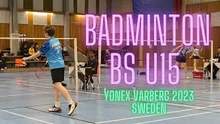 Yonex International Varberg BS U15 Aapo Puhakka vs. Felus Ding (SWE)