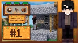 Lp. Ретро-Футуризм #1 НАЧАЛО РАЗВИТИЯ! (Immersive Engineering 1.18.1)
