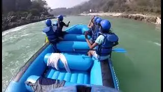 Part1:River rafting-Rishikesh-starting point Shivpuri🥰