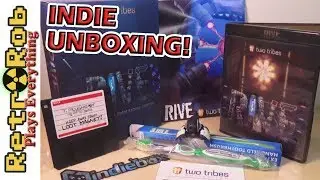 RIVE Indie Game Unboxing, Gameplay and Thoughts.