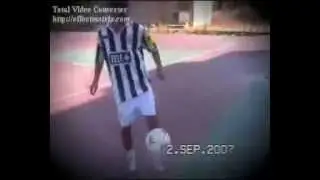 Sayoud footballeur et...freestyleur.