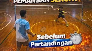 Pemanasan Sengit Sebelum Match!🔥 Badminton Club SNS Siap Tempur | Belum Mulai Tapi Sudah Panas! #fyp
