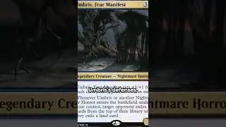 Umbris, Fear Manifest MTG Card: Beat it! #mtgstrategy