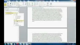 Tricks and Tips: Microsoft Word, Headings & Navigation Pane