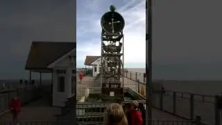 The Waterclock at Southwold Pier.