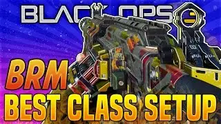 BRM BEST CLASS SETUP - Black Ops 3 Best LMG Class Setup - BRM Custom Class (BO3 Multiplayer)