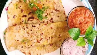 Aloo Paratha,how to make aloo Paratha recipe 🌮,aloo parata with tomato 🍅 chetney.
