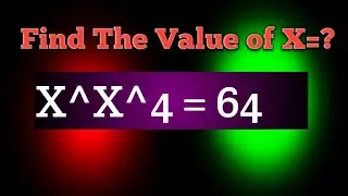 Germany | Olympiad Exponential Equation Solution  | Equation Solving with Best Tricks Ever and excel