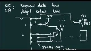 How to connect Seven Segment Multiplexed Display to a Microcontroller
