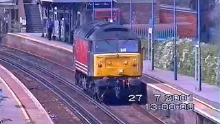 Class 47 47818 | Cosham | 27th July 2001