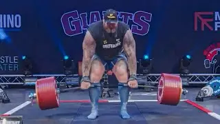 Hafthor Announces New Goal! 550KG