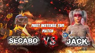 MOST INTENSE TDM FIGHT ❗vs JACK #bgmi 