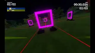 Drone Racing League Simulator - Figure 8 Race in 80s