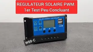 Chargeur Solaire PWM: Un 1er Bilan pas tr&egrave;s Concluant !!