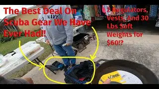 We Bought It All for $60!? Amazing Scuba Equipment Score!! - Yard Sale Pickers