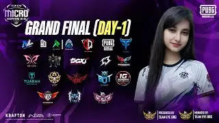 TEAM EYE MICRO SERIES S3 | GRAND FINAL | DAY 1 | ON AIR TALENT - AMANUSH GAMING