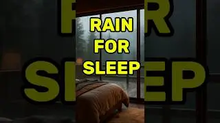 Rain Thunder Cabin | Sleep Hack | No Ads