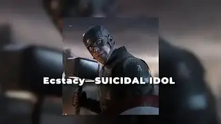 SUICIDAL-IDOL - Ecstasy x Captain America (slowed + remix)