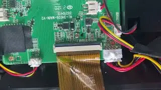 How to reinstall the LCD cable on K20X？