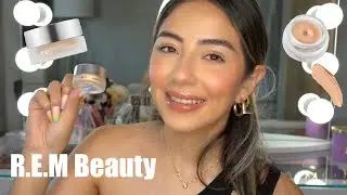 NEW R.E.M BEAUTY SWEETENER CONCEALER DEMO + REVIEW