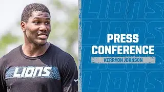 Kerryon Johnson on competition in running back room