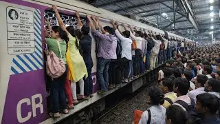 “Mumbai Local Rush Hours Turn Deadly Commuters Fear If They l Return Home Alive” | Dangerous Journey