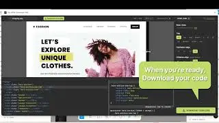 Quick presentation - 10xHTML - Figma to HTML - Design Mode