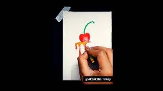 We can make perfect Crayon Art !! #art #shorts #crayons#satisfying #painting#creative #drawing#easy