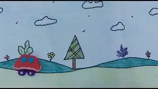 Car Moving animation (stop motion)