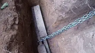 Fabriquer un ancrage permanent pour installer une slackline sans arbre | Partie 3/4