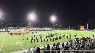 Carter High School Marching Band @ Football Senior Night 10/17/2025