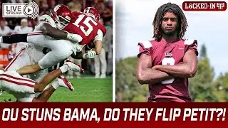 OU BEATS BAMA, DO THEY EVER FLIP JAYDEN PETIT?! |  LOCKED-IN 11-17-25