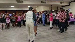 DMV senior hand dancers channel 8/20 2024 birthday party Norma,Greg Steel,Najima