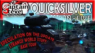 No Man's Sky Creative Mode Quicksilver Mission Running Captain Steve NMS Live Frontiers Speculation