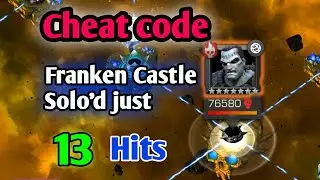 A Cheat Code for Franken-Castle | Just 13 hit Solo | Valiant, Elder MCOC 