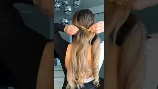easy low ponytail hairstyles tutorial for sassy girl