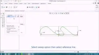 SWEEP IN CREO PARAMETRIC