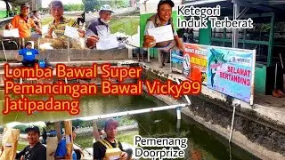 Lomba Mancing Bawal Super Pemancingan Vicky99 Jatipadang Jakarta Selatan