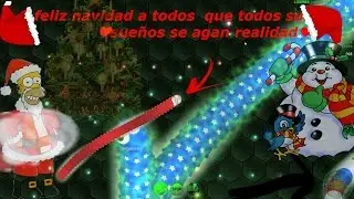 ESPECIAL NAVIDAD❤❤WORMAX.IO❤❤DESTROYING WITH SANTA CLAUS