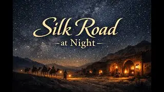 Silk Road at Night | A Quiet Journey Through the Ancient World #sleep story #silk road